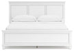 Fortman California King Panel Bed with Mirrored Dresser - alternate view 6