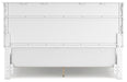 Fortman California King Panel Bed with Mirrored Dresser - alternate view 8