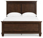 Danabrin Full Panel Bed with Mirrored Dresser, Chest and Nightstand - alternate view 6