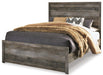 Wynnlow Queen Panel Bed with Mirrored Dresser - alternate view 4