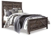 Wynnlow Queen Crossbuck Panel Bed with Mirrored Dresser, Chest and Nightstand - alternate view 7