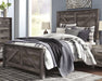 Wynnlow Queen Crossbuck Panel Bed with Mirrored Dresser, Chest and Nightstand - alternate view 12