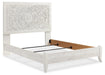 Paxberry Queen Panel Bed with Mirrored Dresser - alternate view 5