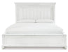 Kanwyn Queen Panel Bed with Mirrored Dresser, Chest and Nightstand - alternate view 3