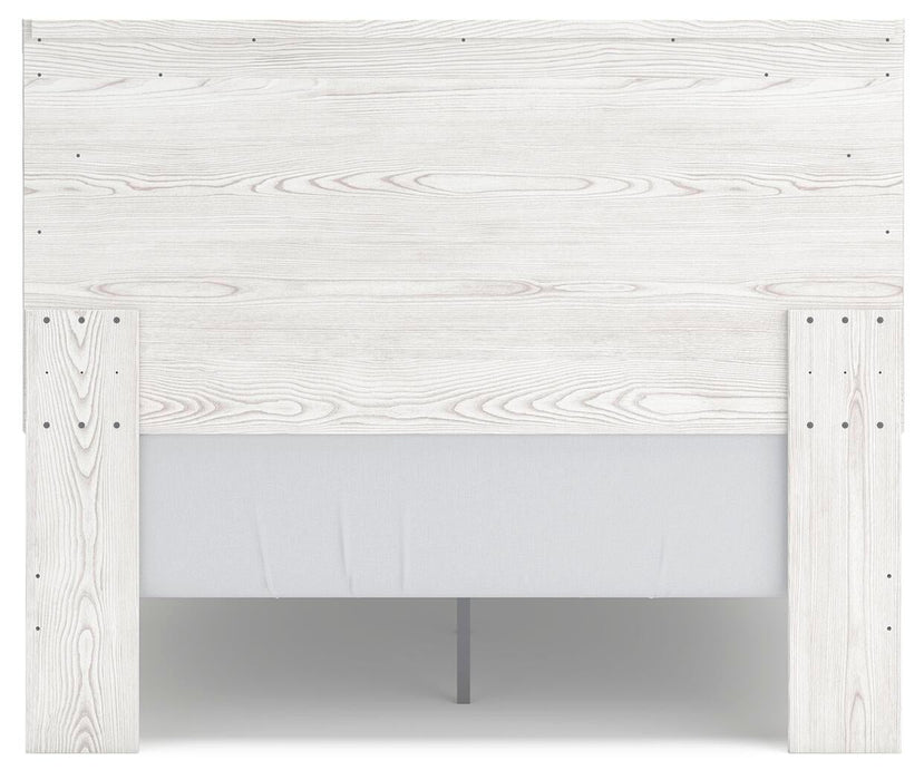 Gerridan Queen Panel Bed with Mirrored Dresser and Nightstand - alternate view 8