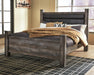 Wynnlow King Poster Bed with Mirrored Dresser, Chest and Nightstand - alternate view 9