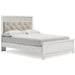 Altyra Queen Panel Bed with Mirrored Dresser, Chest and Nightstand - alternate view 3