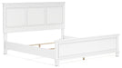 Fortman King Panel Bed with Mirrored Dresser and Nightstand - alternate view 8