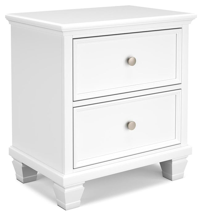 Fortman Full Panel Bed with Mirrored Dresser, Chest and Nightstand - alternate view 16