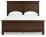 Danabrin Queen Panel Bed with Mirrored Dresser and Nightstand - alternate view 6