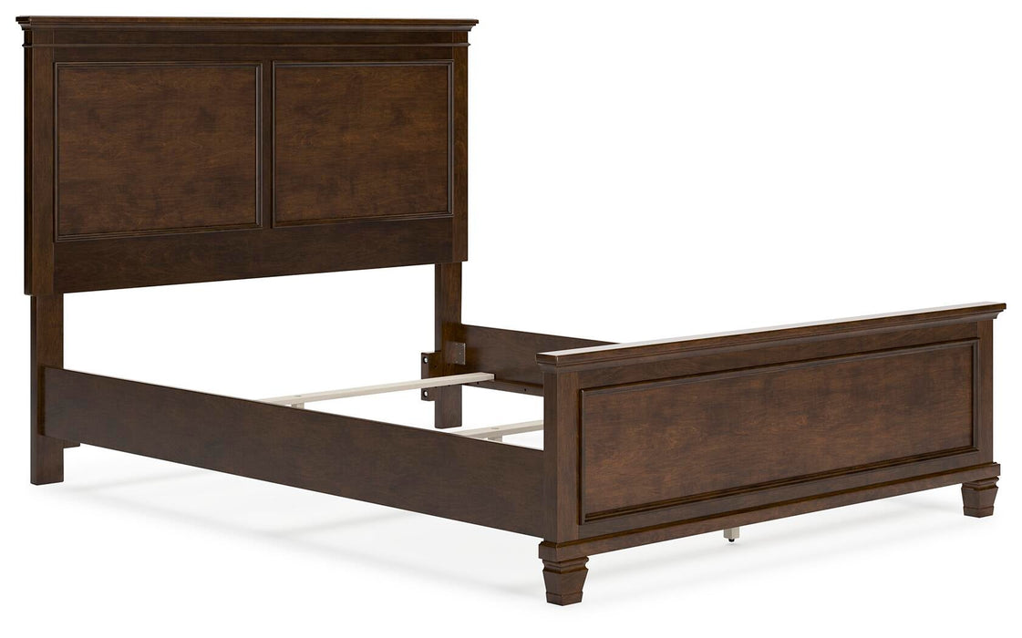 Danabrin Queen Panel Bed with Mirrored Dresser and Nightstand - alternate view 9