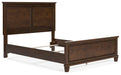 Danabrin Queen Panel Bed with Mirrored Dresser and Nightstand - alternate view 9