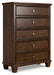 Danabrin California King Panel Bed with Mirrored Dresser, Chest and Nightstand - alternate view 11