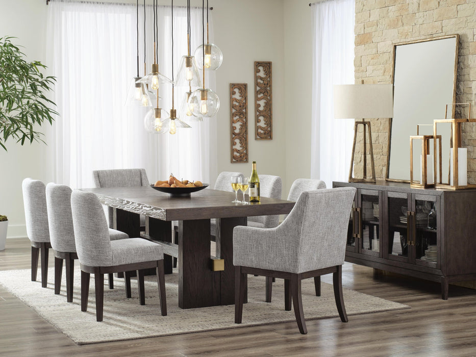 Burkhaus Dining Table and 8 Chairs - alternate view 3