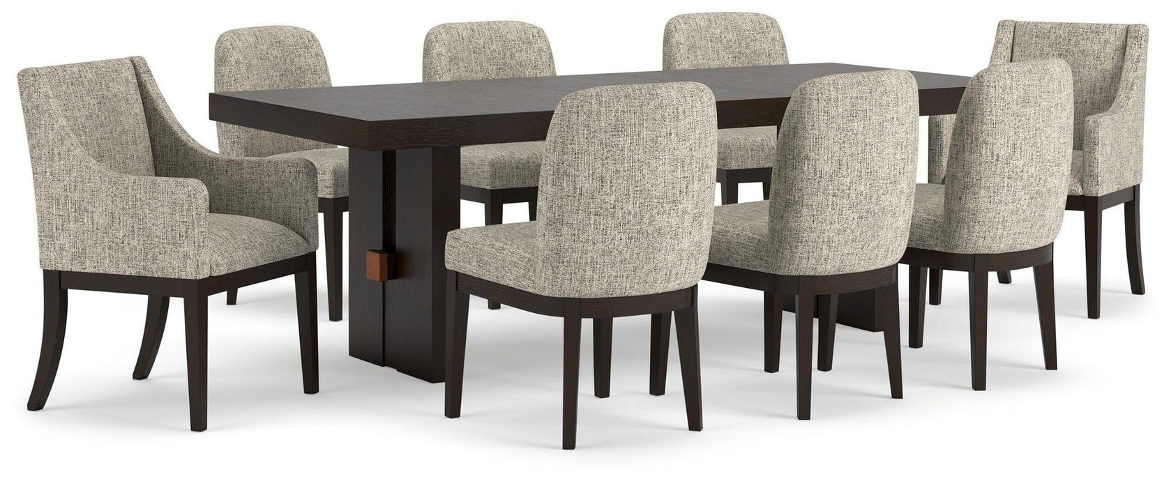 Burkhaus Dining Table and 8 Chairs - alternate view 2