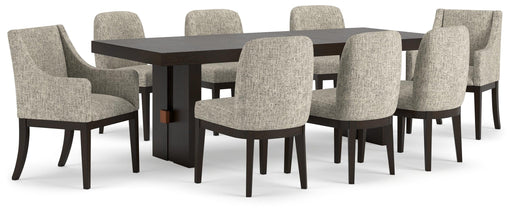 Burkhaus Dining Table and 8 Chairs - alternate view 2