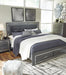 Lodanna King Panel Bed with 2 Storage Drawers, Dresser, Mirror and Nightstand - alternate view 5