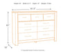 Bellaby King Platform Bed with 2 Storage Drawers with Mirrored Dresser and Nightstand - alternate view 6