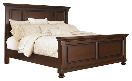 Porter California King Panel Bed with Mirrored Dresser - alternate view 2
