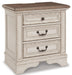 Realyn California King Sleigh Bed with Mirrored Dresser, Chest and Nightstand - alternate view 5