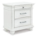 Kanwyn Queen Panel Bed with Mirrored Dresser, Chest and Nightstand - alternate view 5