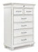 Kanwyn Queen Panel Bed with Mirrored Dresser, Chest and Nightstand - alternate view 4