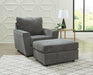 Stairatt Chair and Ottoman - alternate view 2