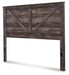 Wynnlow King Crossbuck Panel Bed with Mirrored Dresser, Chest and Nightstand - alternate view 8