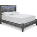Baystorm Full Panel Bed with Mirrored Dresser - alternate view 3