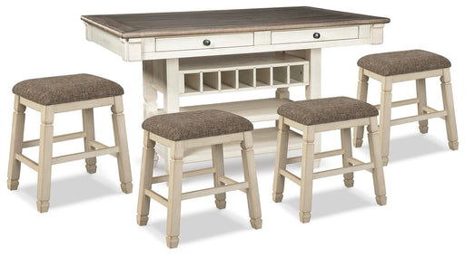 Bolanburg Counter Height Dining Table and 4 Barstools - alternate view 2