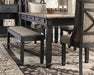 Tyler Creek Dining Table and 4 Chairs - alternate view 5