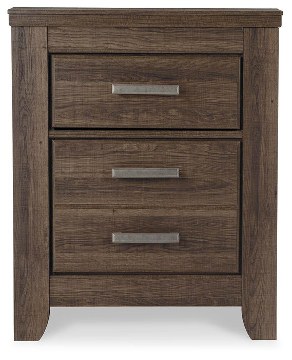 Juararo King Poster Bed with Mirrored Dresser and Nightstand - alternate view 4