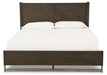 Arkenton King Panel Bed with Mirrored Dresser - alternate view 5