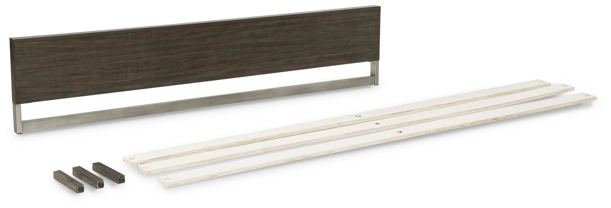 Arkenton King Panel Bed with Mirrored Dresser - alternate view 7