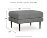 Hazela Chair and Ottoman - alternate view 11