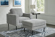 Hazela Chair and Ottoman - alternate view 2
