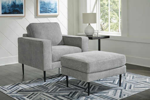 Hazela Chair and Ottoman - alternate view 2