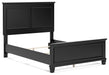 Lanolee Full Panel Bed with Mirrored Dresser - alternate view 9