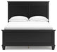 Lanolee Full Panel Bed with Mirrored Dresser, Chest and Nightstand - alternate view 9