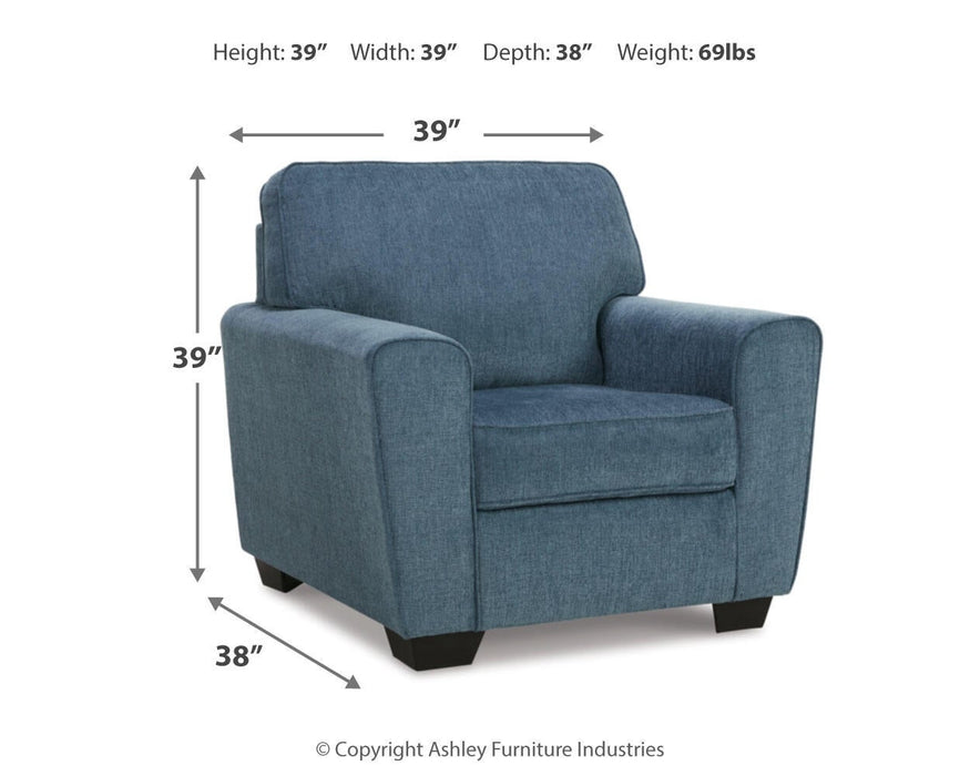 Cashton Chair and Ottoman - alternate view 11
