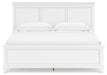 Fortman King Panel Bed with Mirrored Dresser - alternate view 6