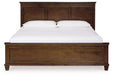 Danabrin King Panel Bed with Mirrored Dresser - alternate view 6
