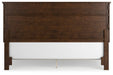 Danabrin King Panel Bed with Mirrored Dresser - alternate view 8