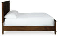 Danabrin King Panel Bed with Mirrored Dresser - alternate view 13