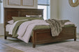 Danabrin King Panel Bed with Mirrored Dresser - alternate view 11