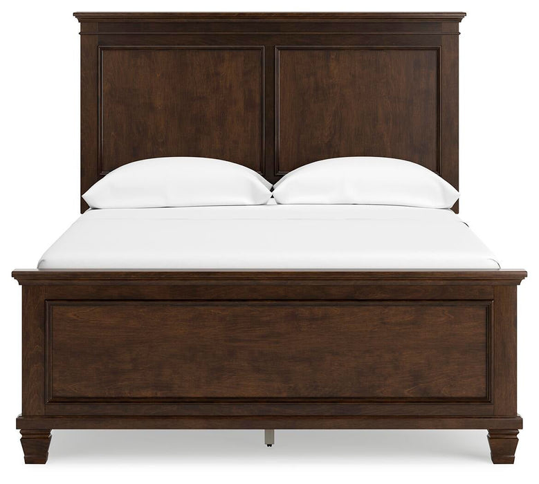 Danabrin Full Panel Bed with Mirrored Dresser - alternate view 6