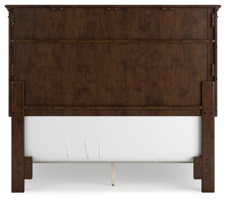 Danabrin Full Panel Bed with Mirrored Dresser - alternate view 8