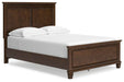 Danabrin Full Panel Bed with Mirrored Dresser and Nightstand - alternate view 7