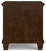 Danabrin Full Panel Bed with Mirrored Dresser and Nightstand - alternate view 13