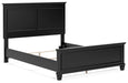Lanolee Queen Panel Bed with Mirrored Dresser, Chest and Nightstand - alternate view 8